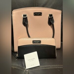 Kate Spade Jeanne Medium Colorblock Satchel Matching Set